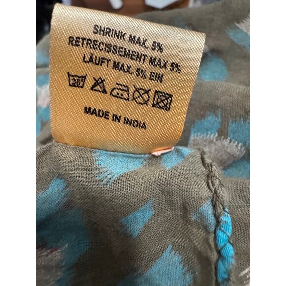 Beck Söndergaard 100% Cotton Leopard Print Scarf / Wrap — 33” x 74” - Picture 8 of 8